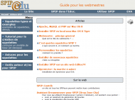 SPIP-Edu : page rubrique